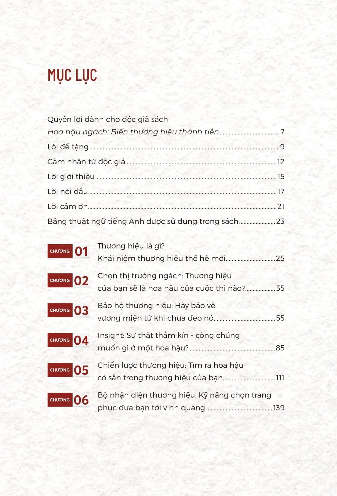 Sách - Hoa Hậu Ngách - Book 1 - Biến Thương Hiệu Thành Tiền - Bí Quyết Chiến Thắng Mọi Thị Trường