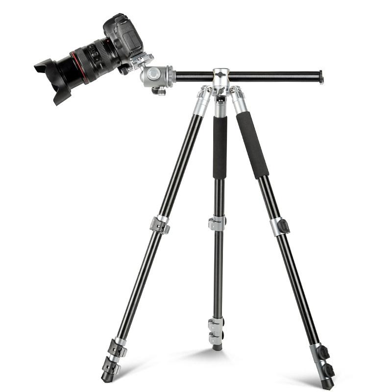 Chân máy ảnh Tripod Beike Q868HB + Remote cho máy ảnh, Hàng chính hãng