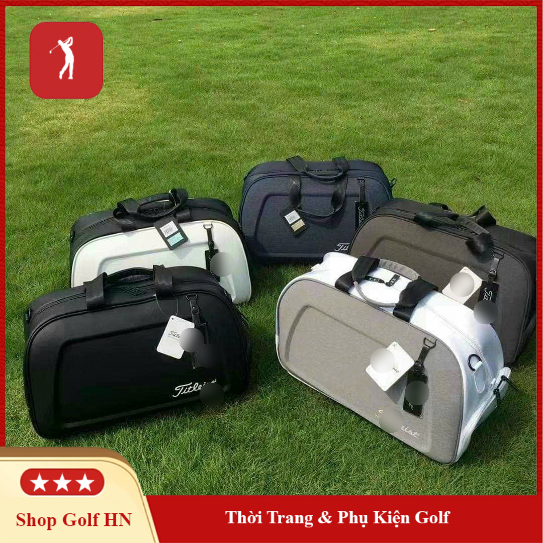 Túi đựng quần áo golf bag thể thao da PU cao cấp chống nước tốt AT018