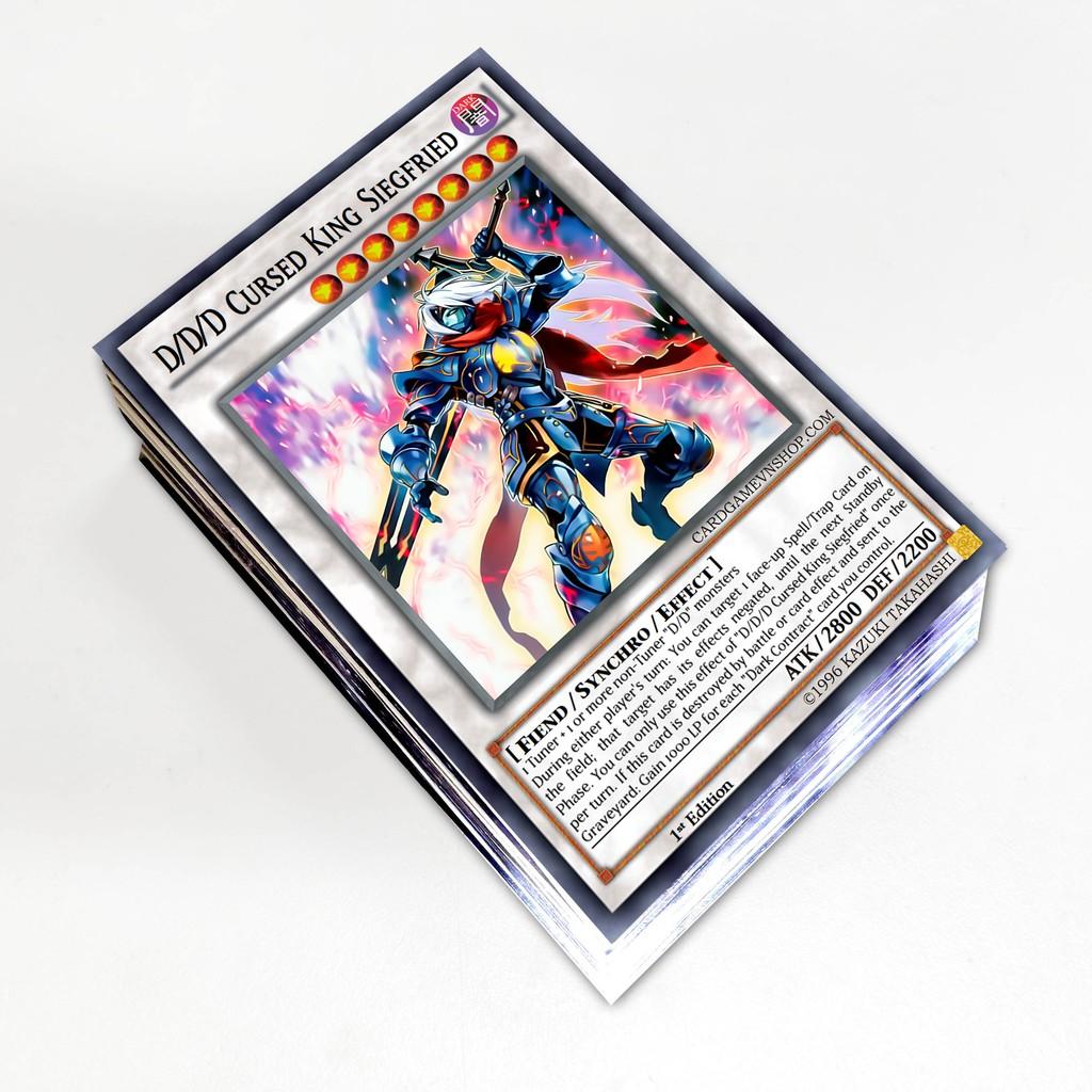 Bài Yugioh ️️ Thẻ bài Yugioh DDD Declan Akaba deck 54 lá