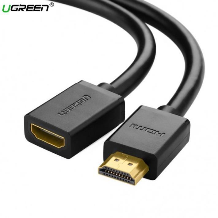 Cáp nối dài HDMI Ugreen HD107 hỗ trợ 4K 2K chính hãng -Hàng Chính Hãng