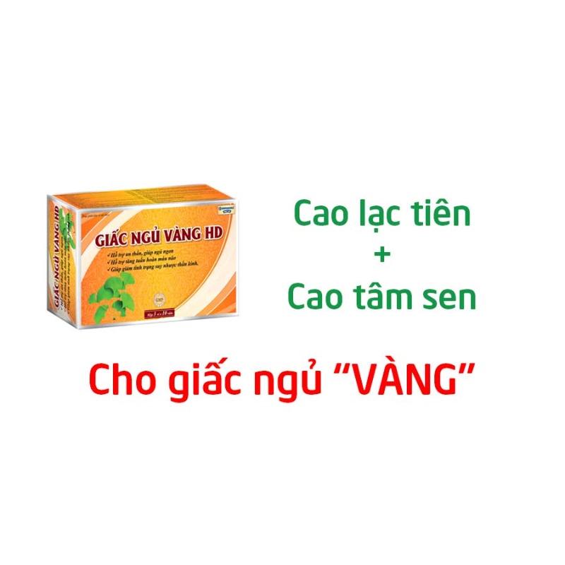 GIẤC NGỦ VÀNG HD (VÀNG) - Rostex- Tủ Thuốc Bảo Châu