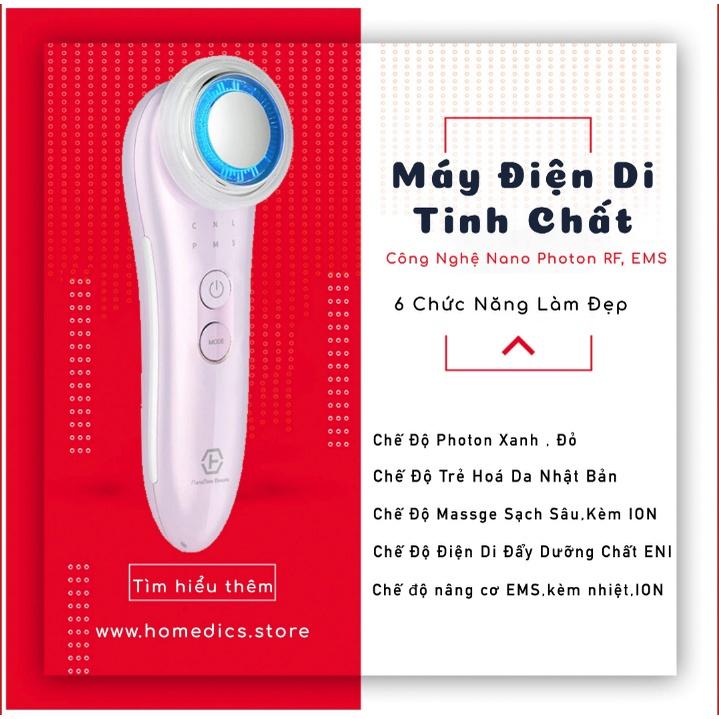 Máy điện di tinh chất đa năng 6 in1, Nâng cơ EMS và Ánh sáng Photon trẻ hoá Nanotime BEAUTY F65U