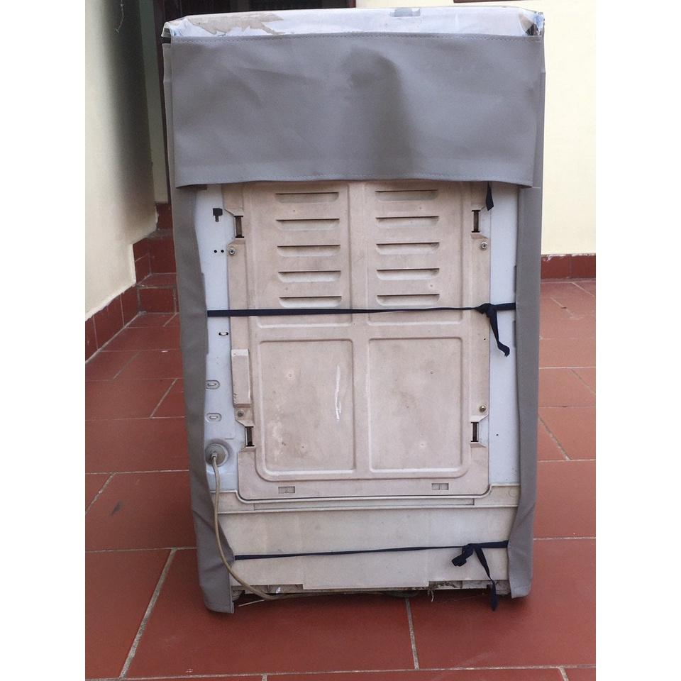 Áo Trùm Vỏ Bọc Máy Giặt Cửa Trên Cửa Đứng Bằng Da và Vải Dù Cao Cấp Siêu Bền Chống Mưa Nắng