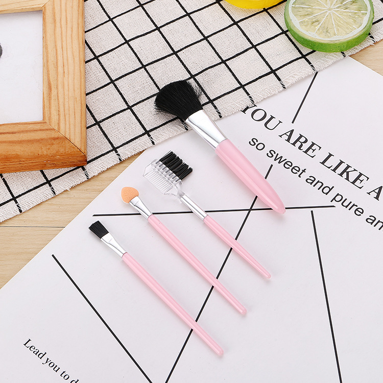 Hộp Đựng Trang Sức Bọc Da PU Cao Cấp Bản Chữ Nhật Có Gương - Kèm Bộ cọ trang điểm