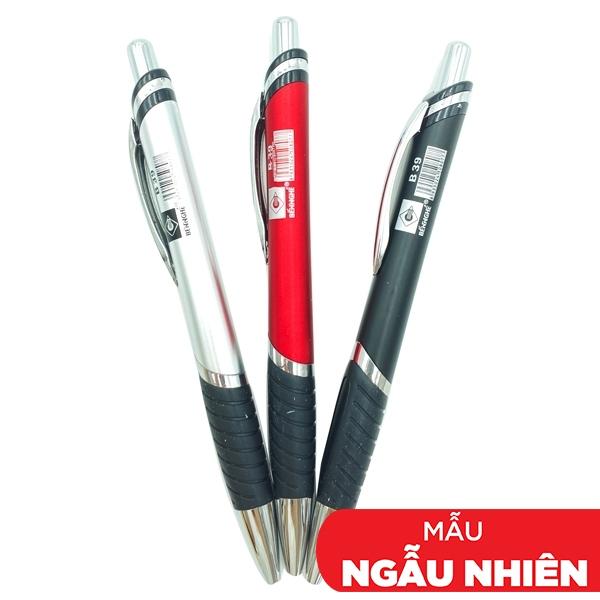 Bộ 3 Bút Bi Bến Nghé B-39 - Mực Xanh (Mẫu Màu Giao Ngẫu Nhiên)