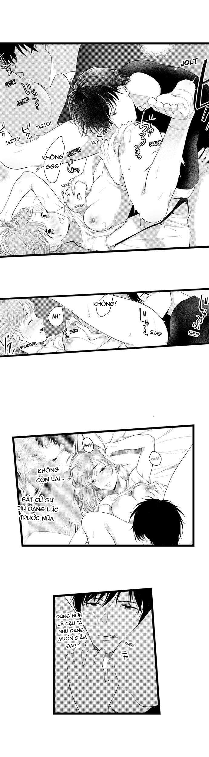 chỉ 3 giây sau, anh ấy như biến thành quái thú chapter 15.1 4