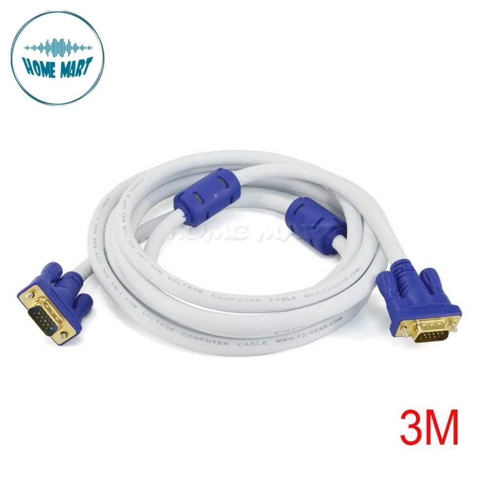 Dây VGA cao cấp 10 - 15 M 2 đầu chống nhiễu sóng