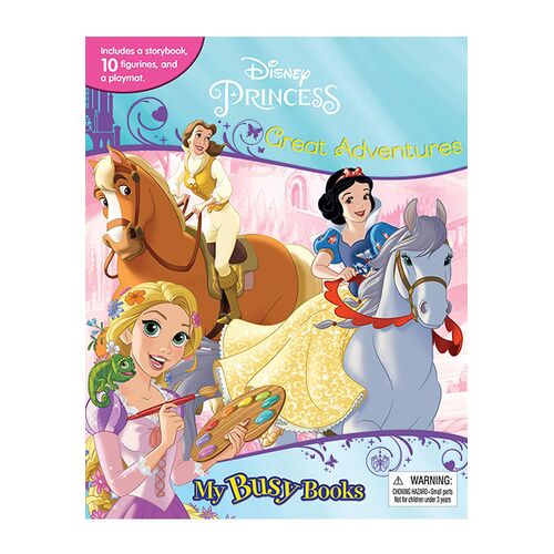 ['disney'] Princess: Great Adventures - My Busy Book