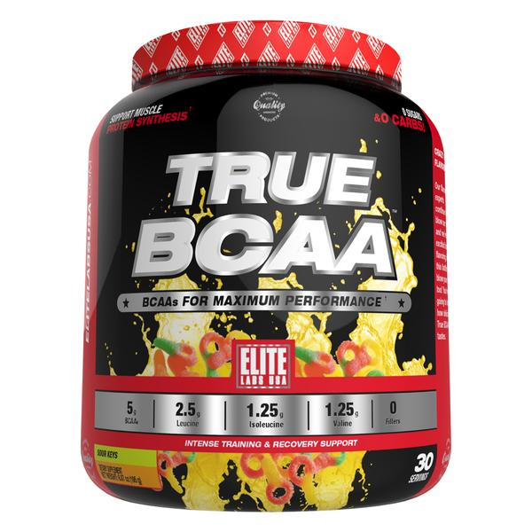 Tăng khả năng phục hồi True BCAA Elite Labs USA - Chống đau mỏi cơ, cung cấp năng lượng bền bỉ tập luyện (30 serving)