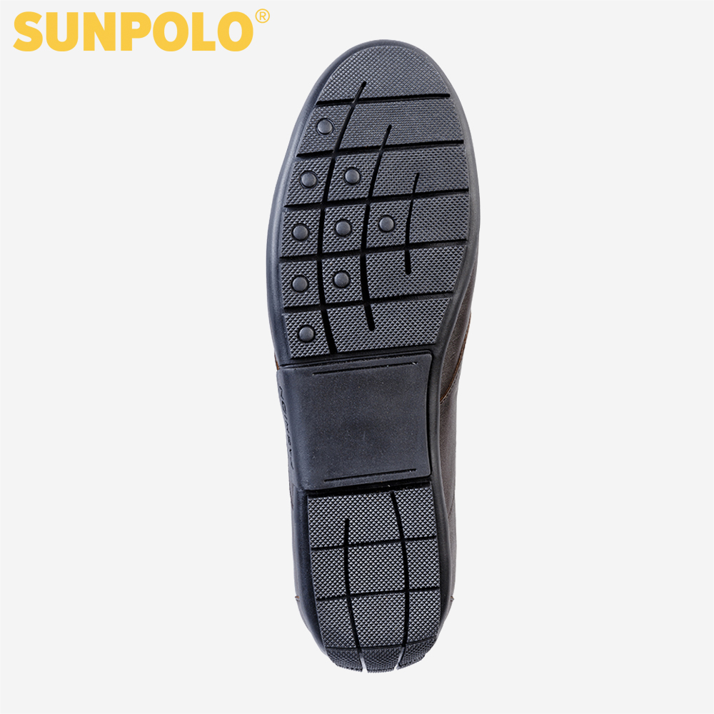 Giày Lười Nam Da Bò SUNPOLO SUKT2582N
