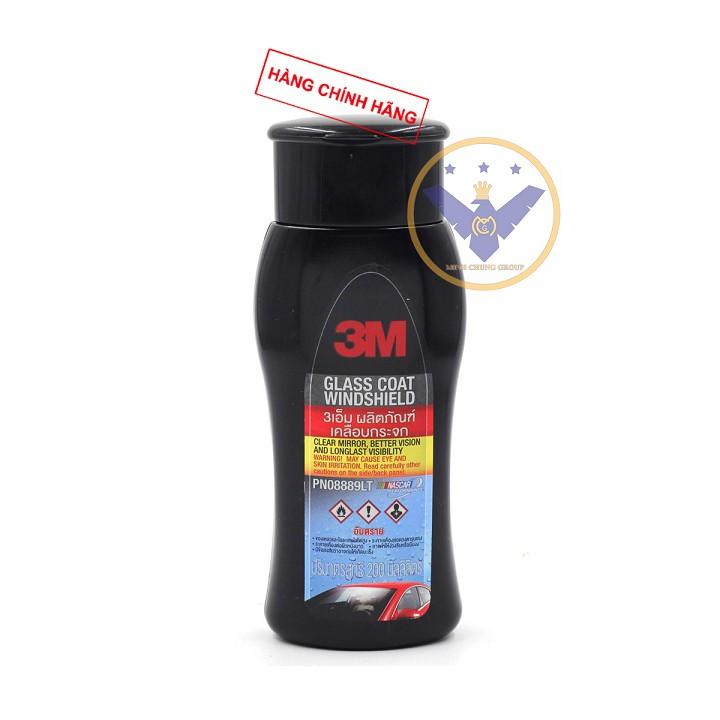 Dung Dịch Chống Bám Nước Kính Xe '3M Glass Coat Windshield 08889