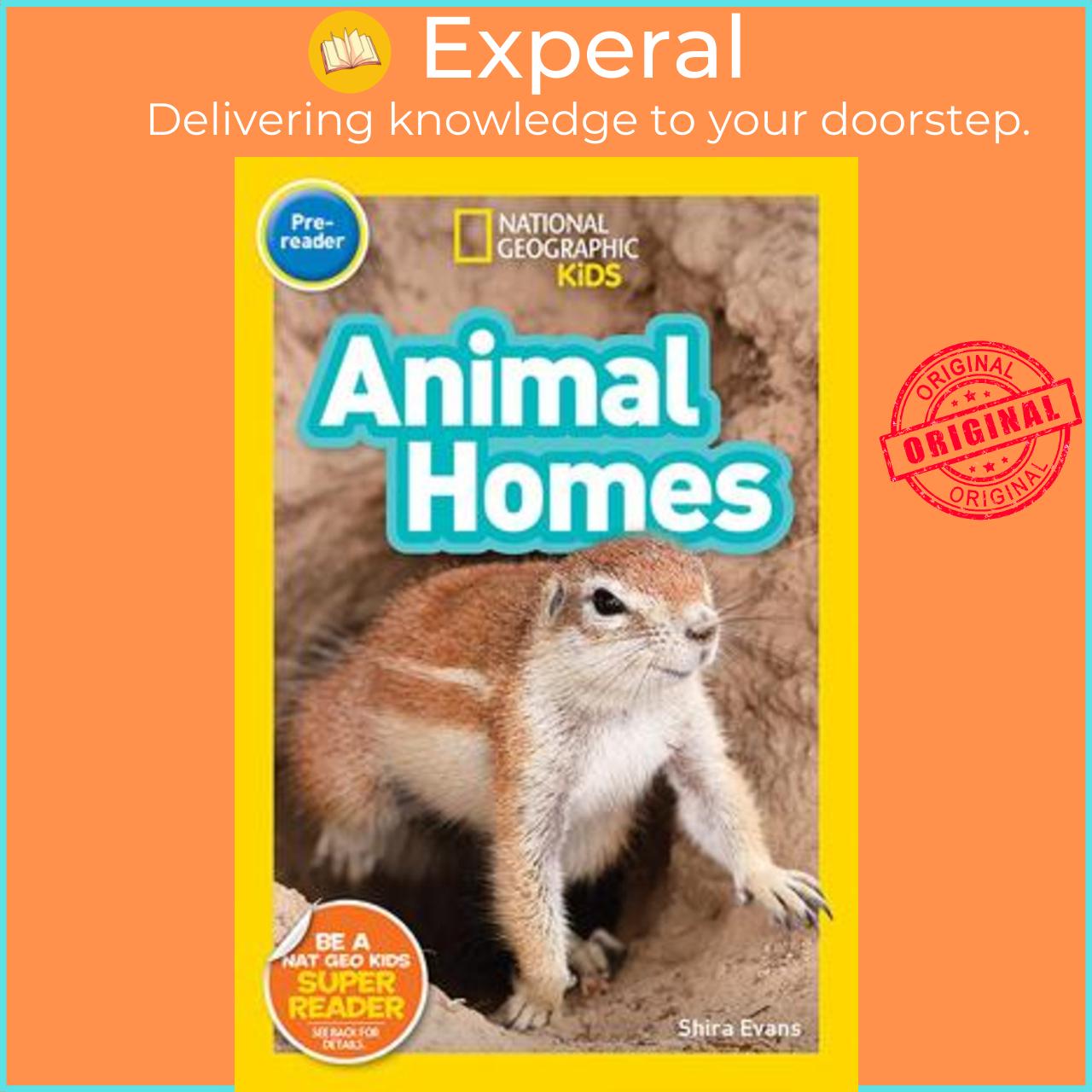 Sách - National Geographic Kids Readers: Animal Homes by National Geographic Kids (US edition, paperback)