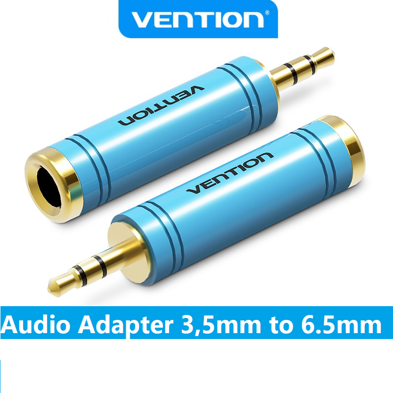 Đầu chuyển đổi Audio 3.5mm sang 6.5mm Vention VAB-S04-L - hàng chính hãng
