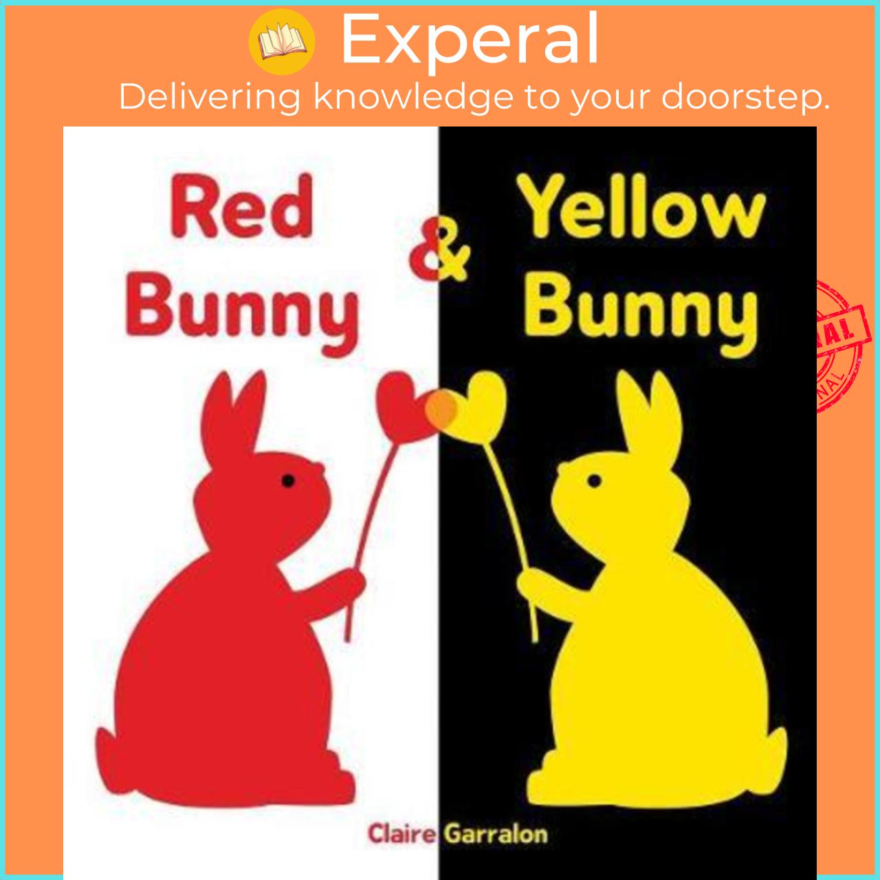 Sách - Red Bunny & Yellow Bunny by Claire Garralon