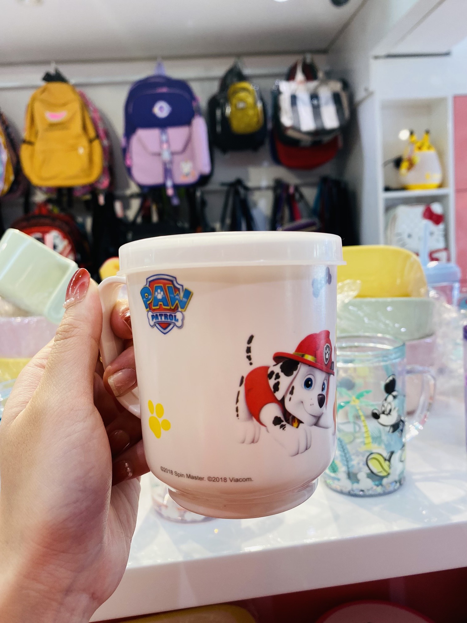 Set chén + muỗng hình chó cứu hộ Dog Paw Patrol cho các bé ăn uống - SO1617789