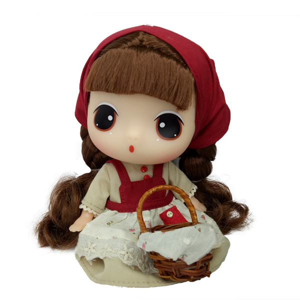Búp bê Ddung quàng khăn đỏ FDE1832A 18CM