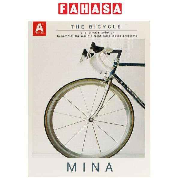 Tập Sinh Viên 4 Ly Ngang 96 Trang 80gsm - Thành Đạt - Mina The Bicycle (Mẫu Màu Giao Ngẫu Nhiên)