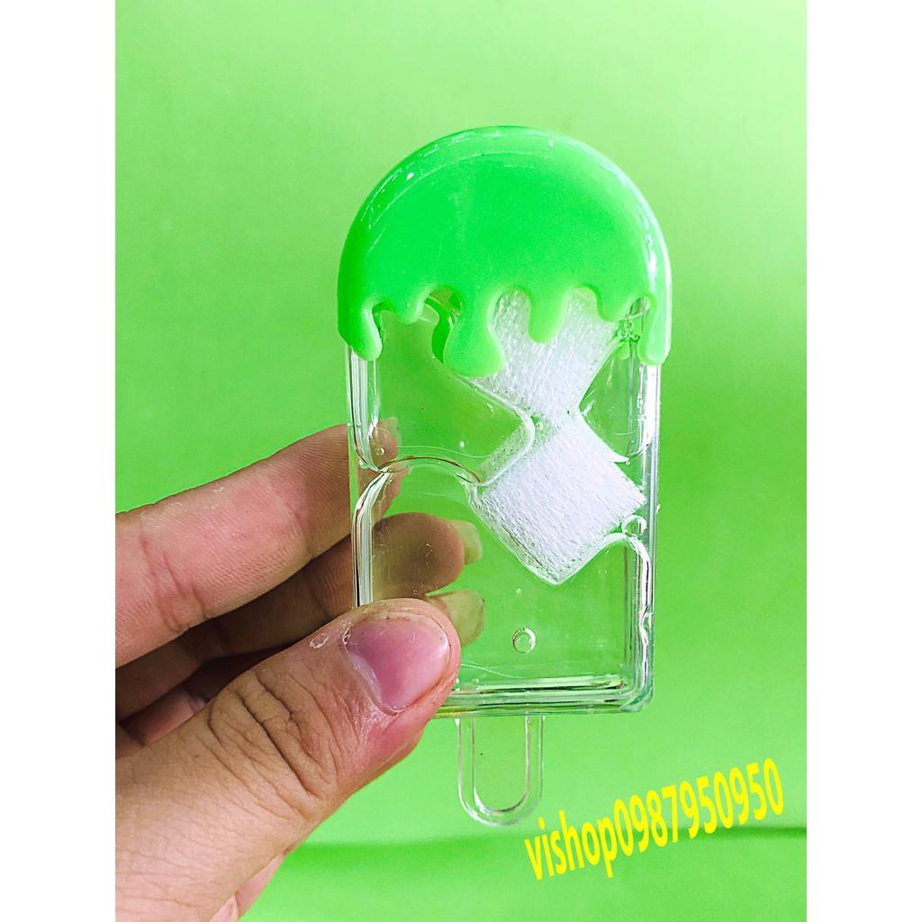 đồ chơi slime que kem - slime trong suốt mềm dẻo mã BRB47 Wrẻ (đẹp)