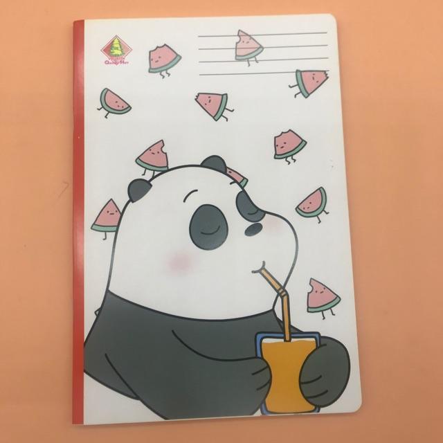 Vở Kẻ Ngang Panda Watermelon 72 Trang