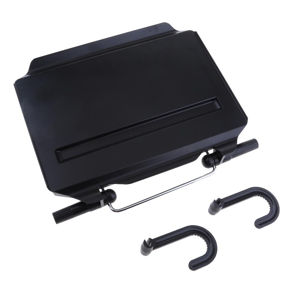 Folding Car Back Drink Food Cup Tray Rack Holder Stand Desk