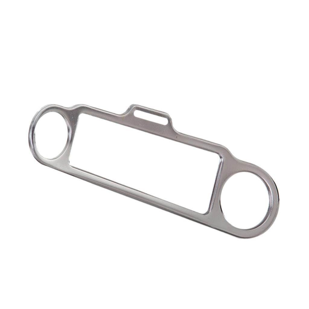Chrome Motorcycle Frame Meter Cover Protector for