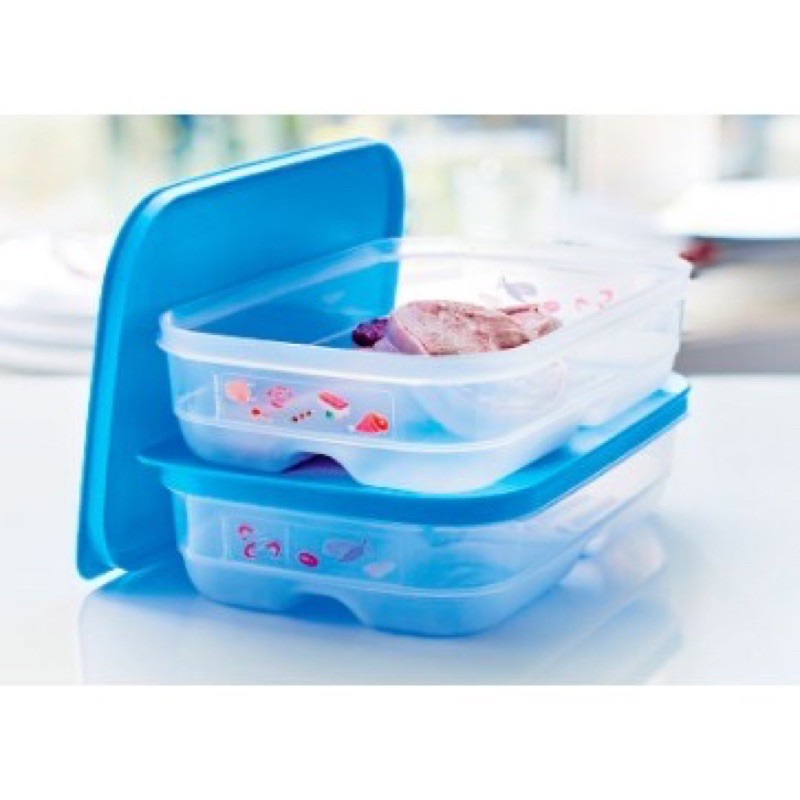 Bộ Hộp Tupperware Trữ Ngăn Đông Mềm Cool Mate (2 hộp)