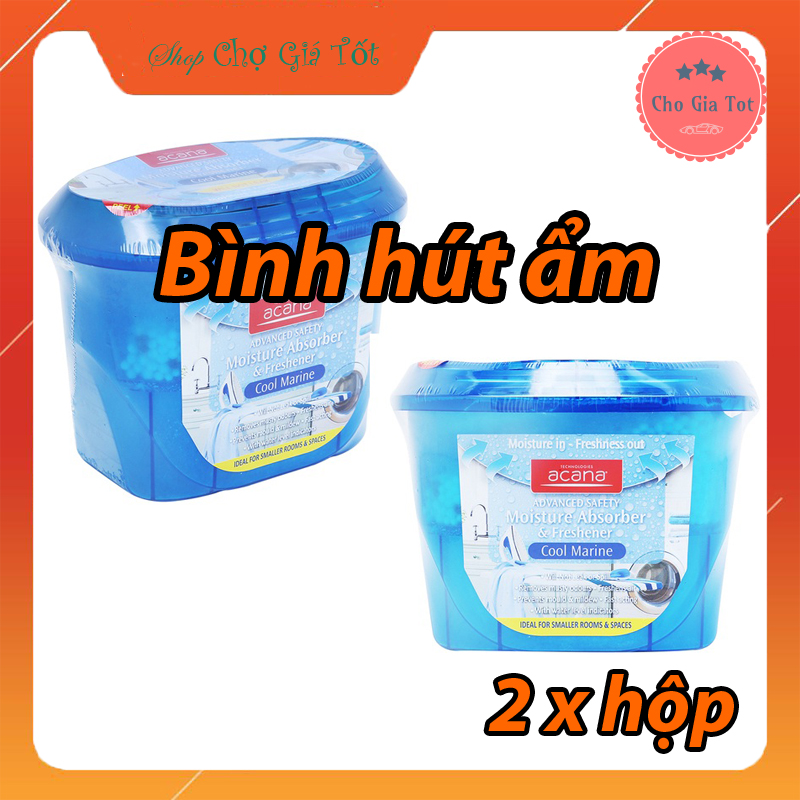 Combo 2 Hộp hút ẩm khử mùi chống mốc Acana Hàn Quốc 290Gr