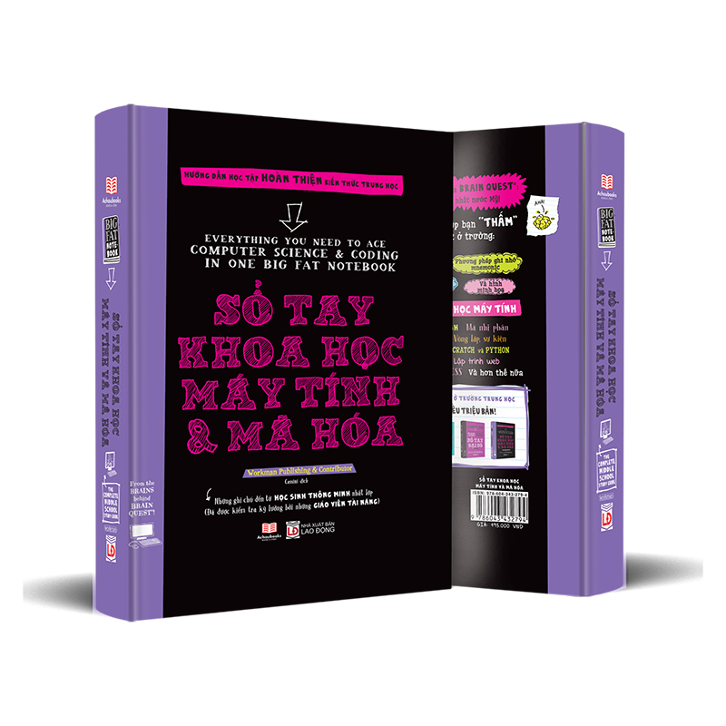 Sách Sổ Tay Khoa Học Máy Tính Và Mã Hóa ( Sách Tham Khảo THPT ) - Tổng Hợp Kiến Thức Khoa Học Máy Tính Và Lập Trình - Á Châu Books