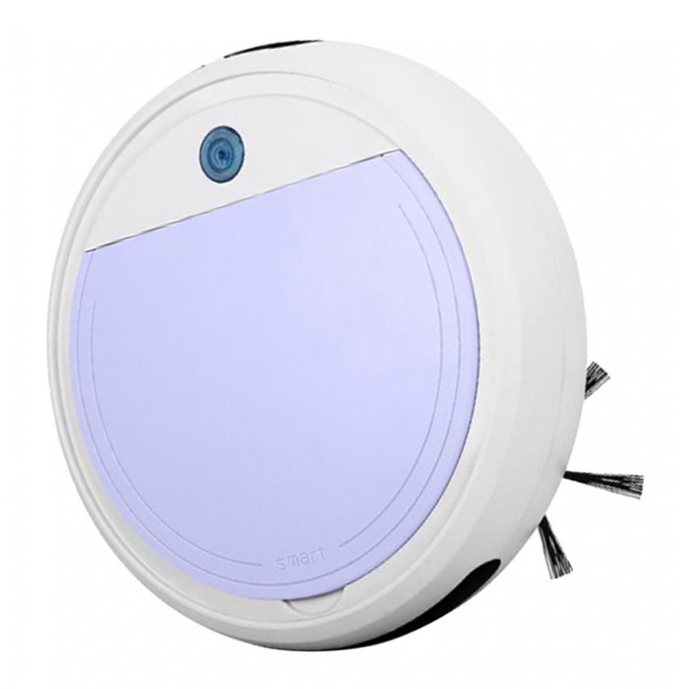 Robot Vacuum Cleaner Automatic Sweeping Vacuuming &amp; Mopping White+Pink