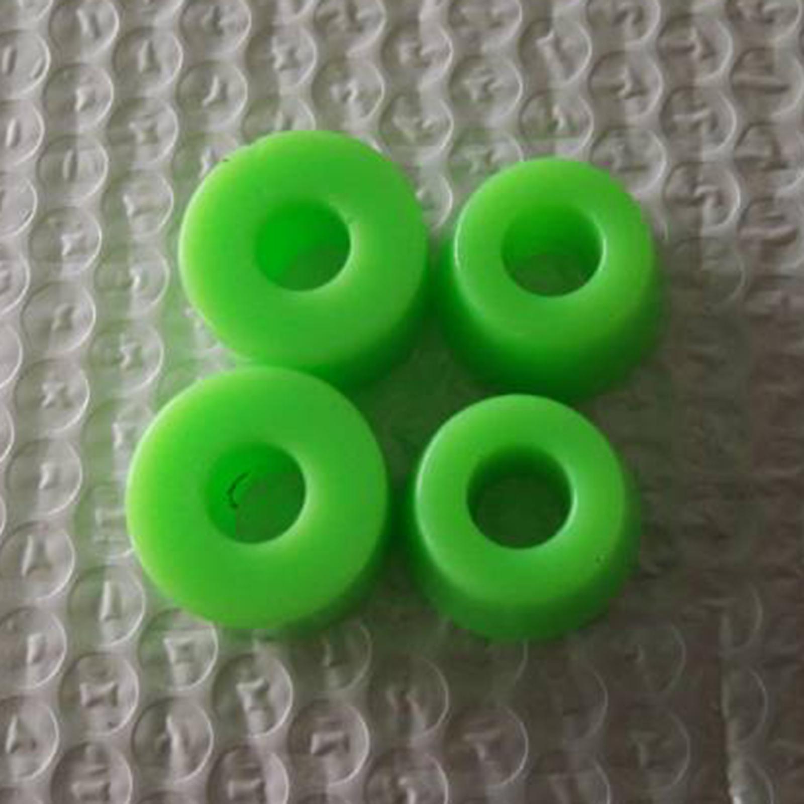 2x10pcs Skateboard Longboard Truck Bushings  Cups Set Blue 90A