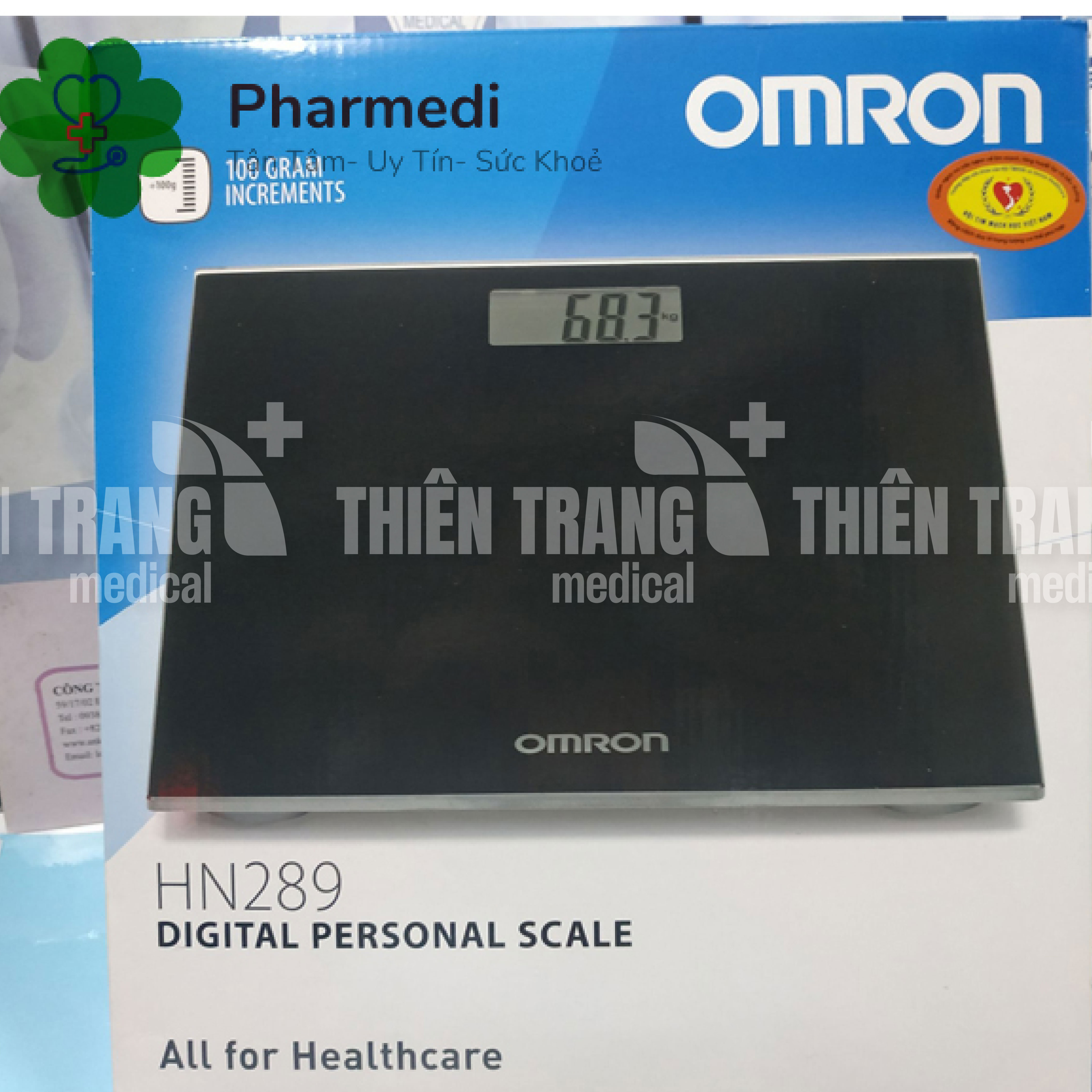 Cân Sức Khỏe Điện Tử OMRON HN-289 Thiên Trang Medical