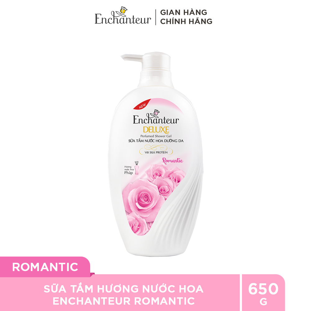 Sữa Tắm Nước Hoa Enchanteur Romantic 650g