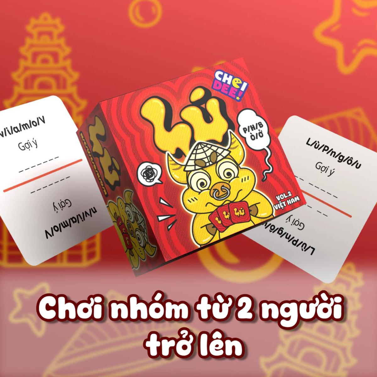 Boardgame Lú Choidee Vol.2 Việt Nam - Giải Đố Ngôn Từ Cực Lú
