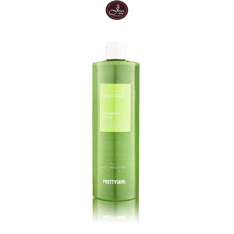 Nước Tẩy Trang Rau Má Prettyskin The Pure Jeju Cica Cleasing Water 500ml