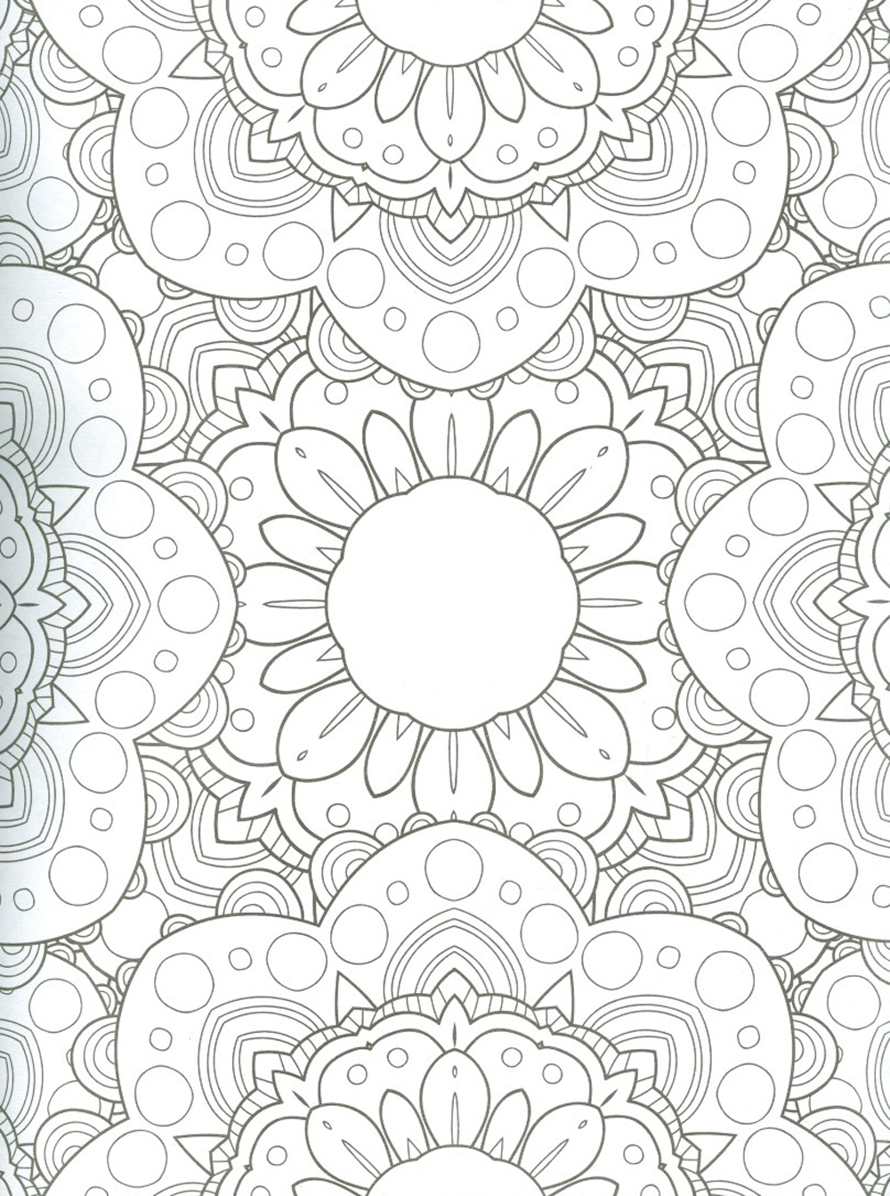 Sách Tô Màu Người Lớn - CÁC LOÀI HOA: Tô Màu Cho Cuộc Sống Bình Yên Và Thư Giãn (Adult Colouring Book - Flowers: Colouring For Peace And Relaxation)