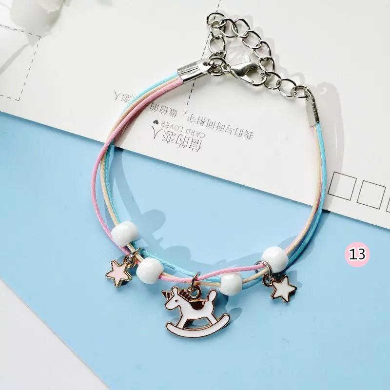 Vòng tay handmade hình Đám mây và Chú ngựa dễ thương phong cách cute Hàn Quốc