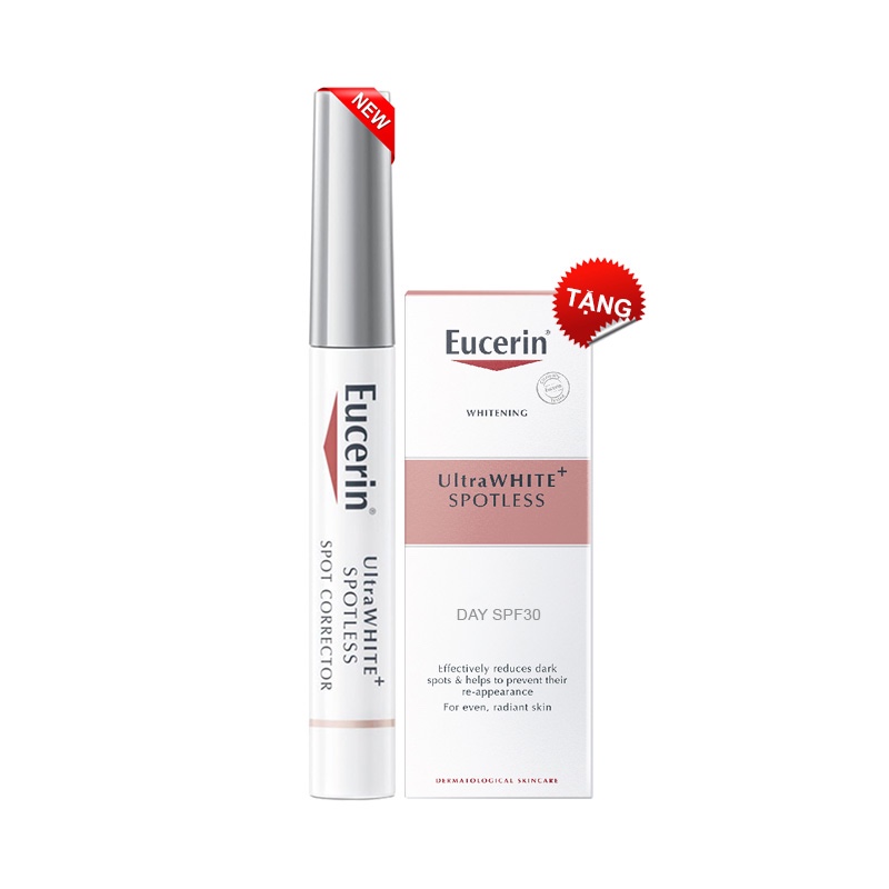 MUA TINH CHẤT GIẢM THÂM EUCERIN ULTRA WHITE TẶNG KEM DƯỠNG TRẮNG DA BAN NGÀY EUCERIN 20ML