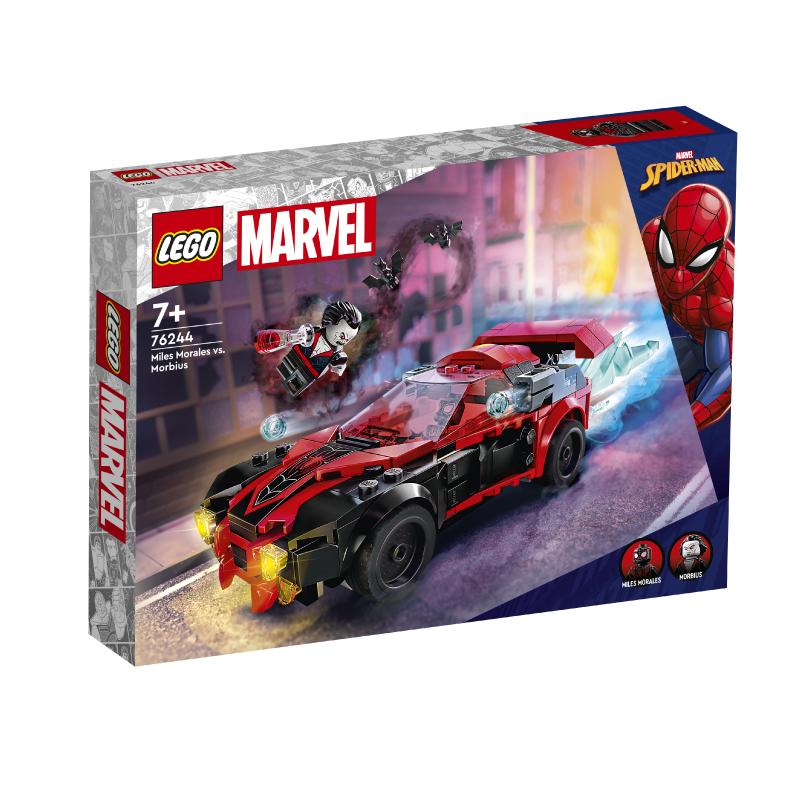 Đồ Chơi Lắp Ráp LEGO Superheores Miles Morales Đối Đầu Morbius 76244 (220 chi tiết)