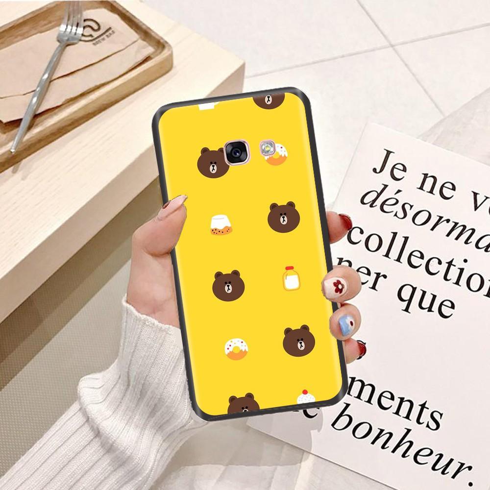 Ốp lưng dành cho điện thoại Samsung J2 Core Viền dẻo TPU hình Gấu Nâu Cute