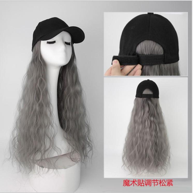 Nón mũ tóc giả xù đũa cá tính