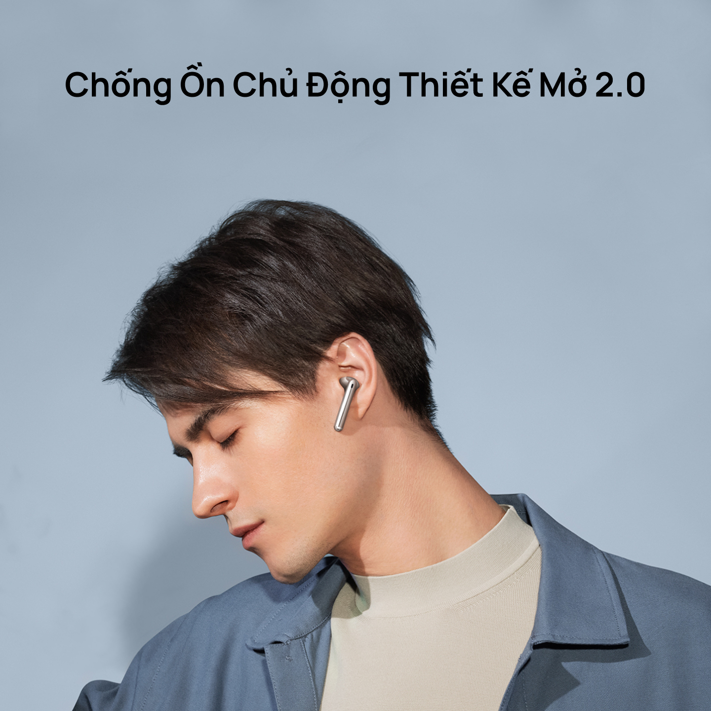 Tai Nghe Bluetooth HUAWEI FreeBuds 4 | Chống Ồn Chủ Động Thiết Kế Mở 2.0 | Thiết Kế Gọn Nhẹ | Âm Thanh Độ Phân Giải Cao | Hàng Chính Hãng