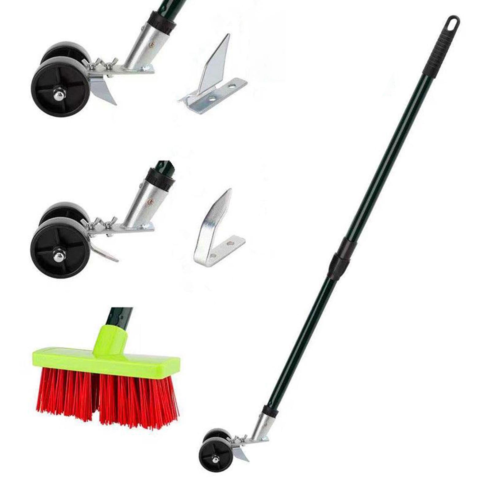 Máy cắt cỏ dại 3 trong 1 có bàn chải dọn cỏ tiện lợi với tay cầm dọc làm sạch sân bãi