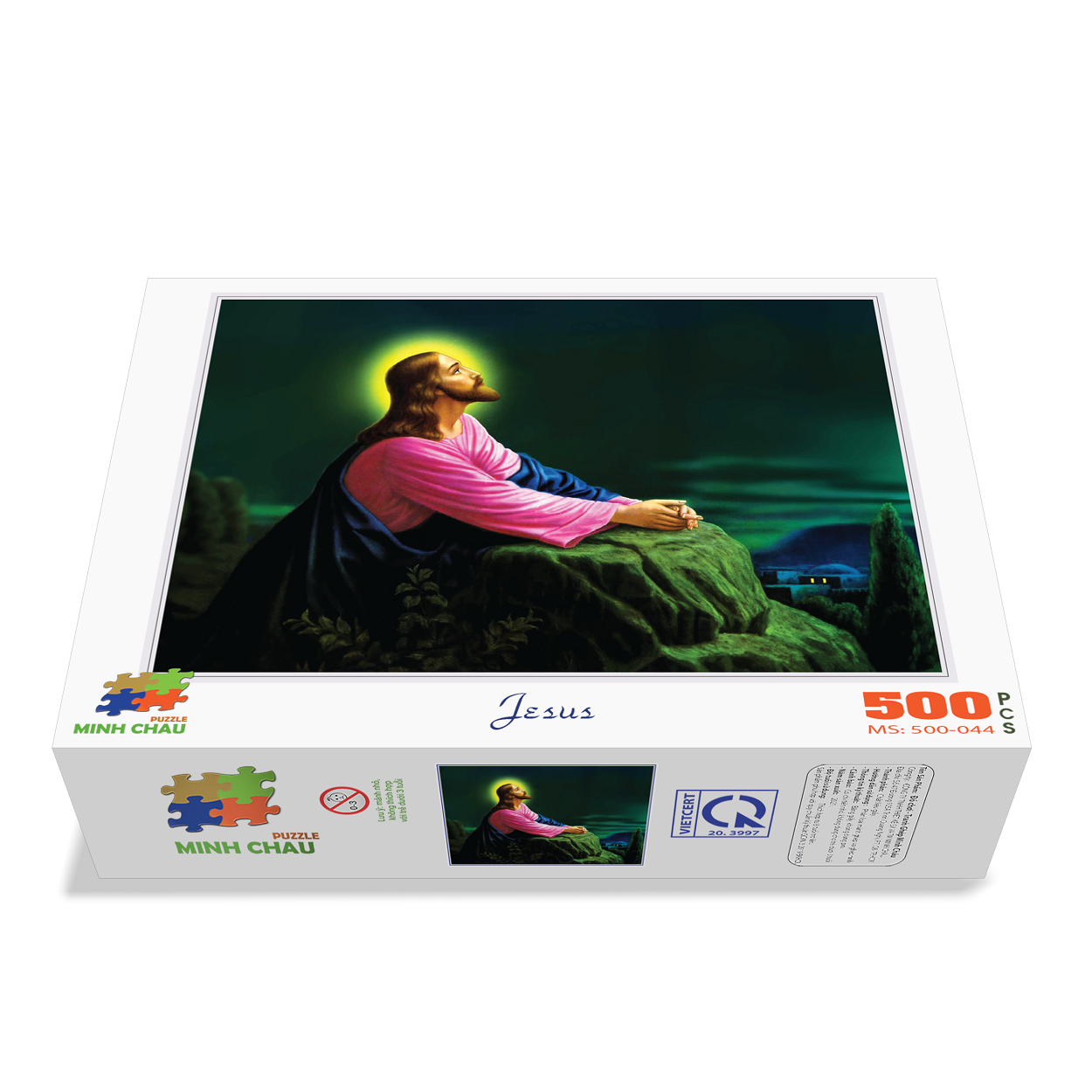 Bộ Tranh Xếp Hình Minh Châu 500 Mảnh – Jesus