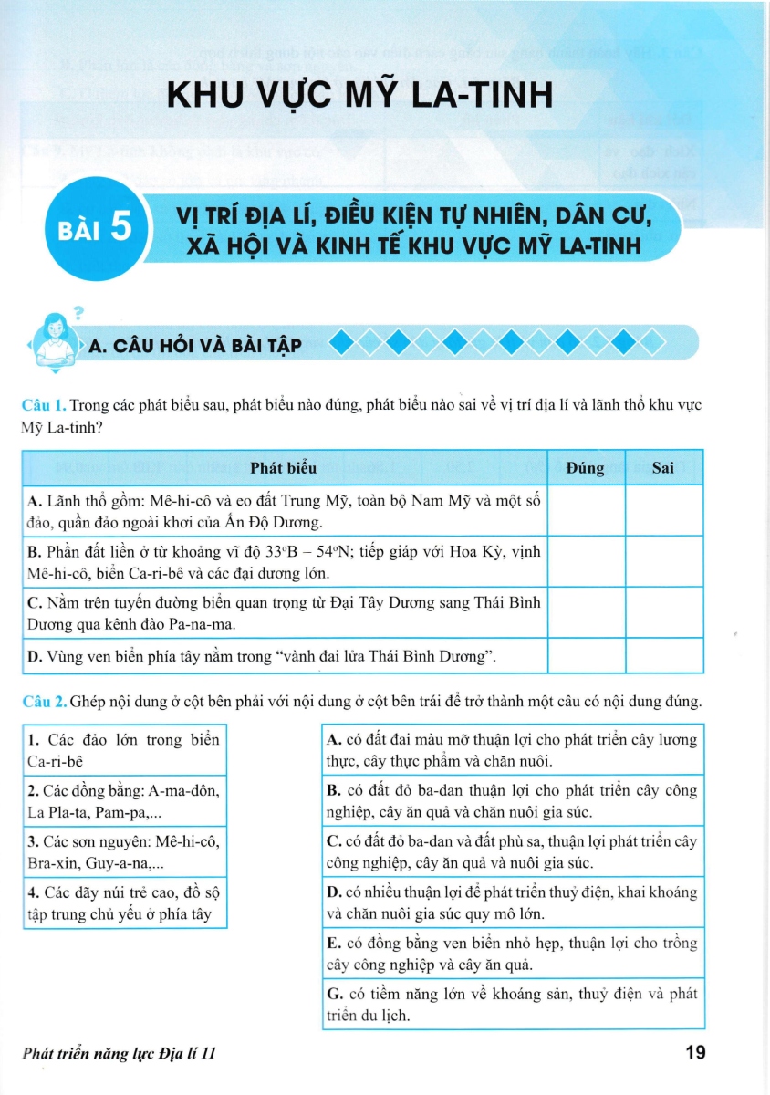 ND - Phát Triển Năng Lực Địa Lí 11 (Biên Soạn Theo Chương Trình GDPT Mới)