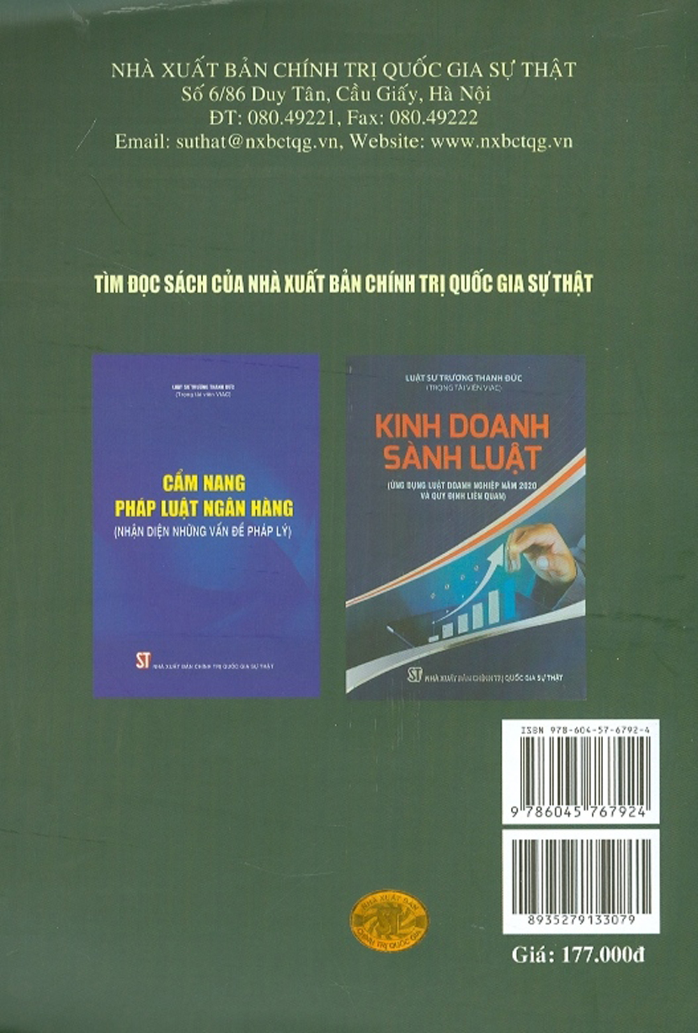 9 Biện Pháp Bảo Đảm Nghĩa Vụ Hợp Đồng (Quy Định, Thực Tế Và Thiết Kế Giao Dịch Theo Bộ Luật Dân Sự Hiện Hành) - (Tái bản lần thứ 3, có sửa chữa, bổ sung)