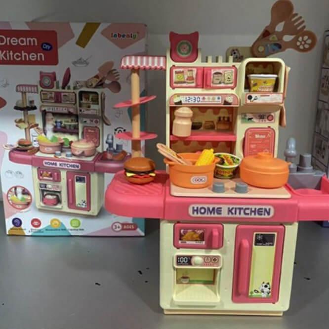 BỘ ĐỒ CHƠI BẾP ĐỨNG DREAM KITCHEN 33 MÓN CHO BÉ GÁI