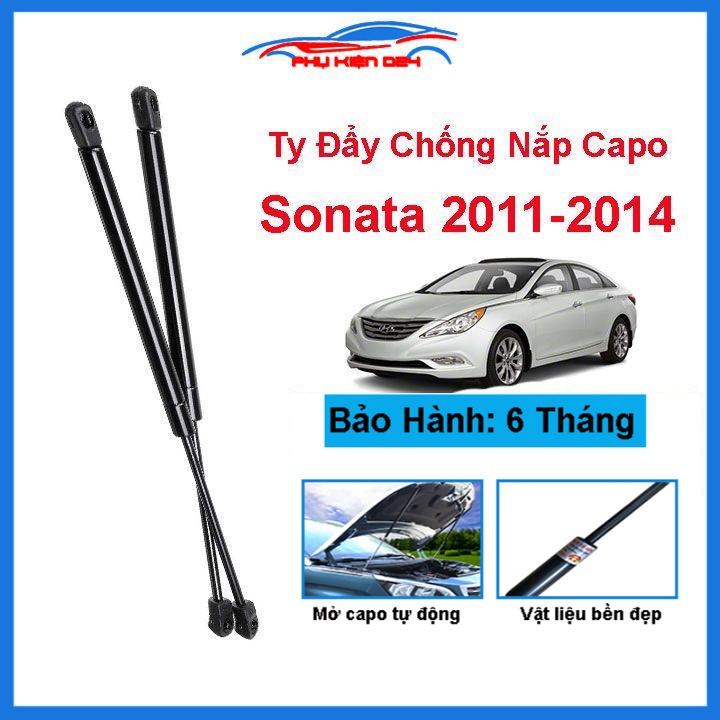 Ty thủy lực chống nắp capo cho xe Sonata 2011-2012-2013-2014 hỗ trợ mở tự động