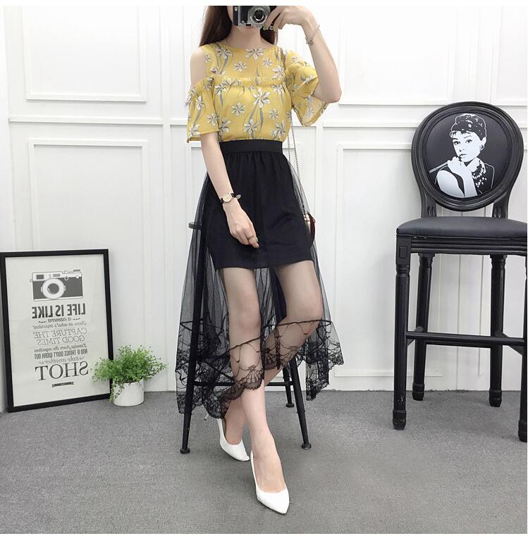 Chân váy lưới cổ tích free size dễ thương VAY90