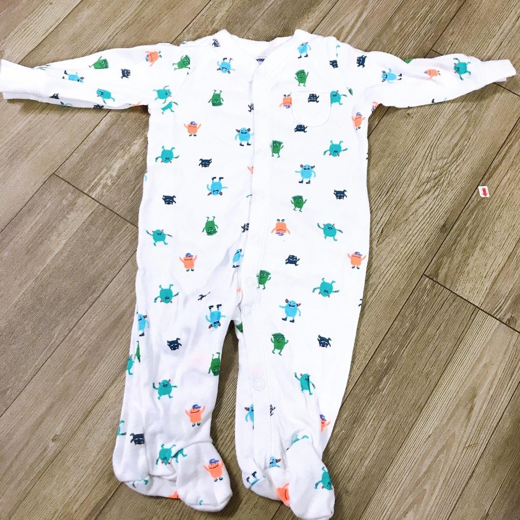 [Mặc Nằm Điều Hòa] Body Sleep Suit Xuất Dư Loại B Hàng Tồn Lô/Lỗi Nhẹ Cho Bé 3-14kg